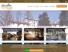 Tablet Screenshot of casa-country.it
